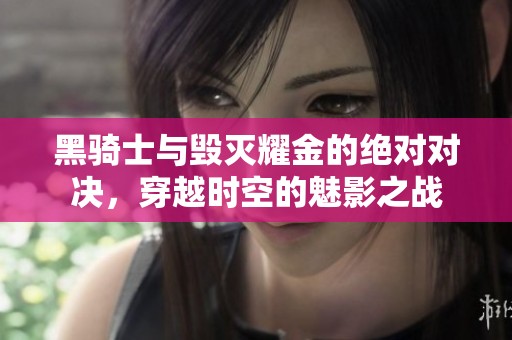 黑骑士与毁灭耀金的绝对对决，穿越时空的魅影之战