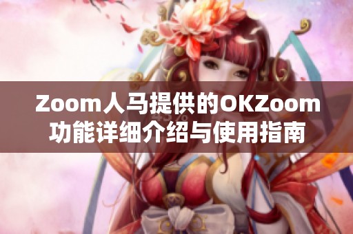 Zoom人马提供的OKZoom功能详细介绍与使用指南