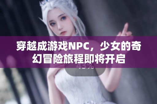 穿越成游戏NPC，少女的奇幻冒险旅程即将开启