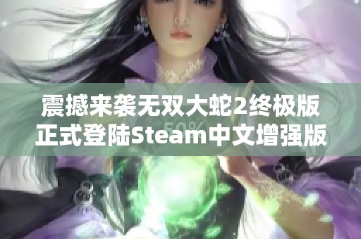 震撼来袭无双大蛇2终极版正式登陆Steam中文增强版 游戏体验再升级