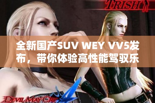 全新国产SUV WEY VV5发布，带你体验高性能驾驭乐趣