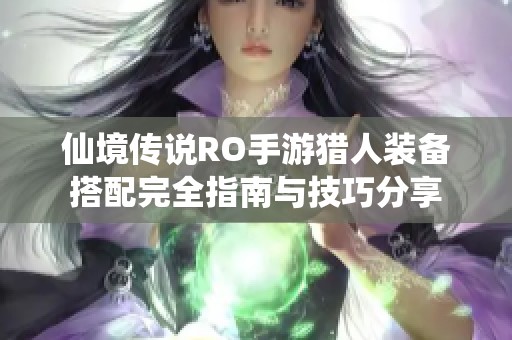 仙境传说RO手游猎人装备搭配完全指南与技巧分享