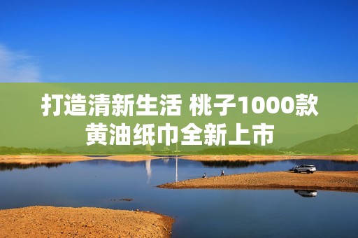 打造清新生活 桃子1000款黄油纸巾全新上市