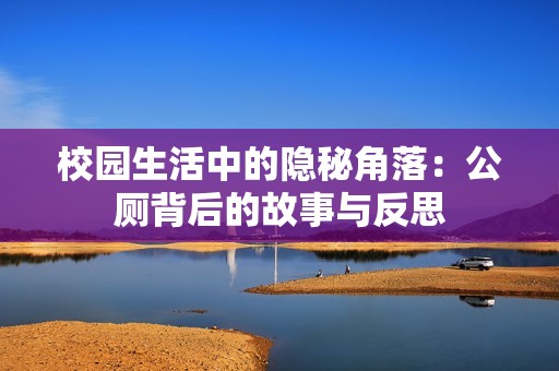 校园生活中的隐秘角落：公厕背后的故事与反思