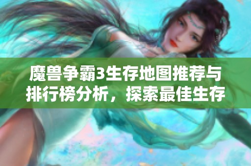 魔兽争霸3生存地图推荐与排行榜分析，探索最佳生存体验